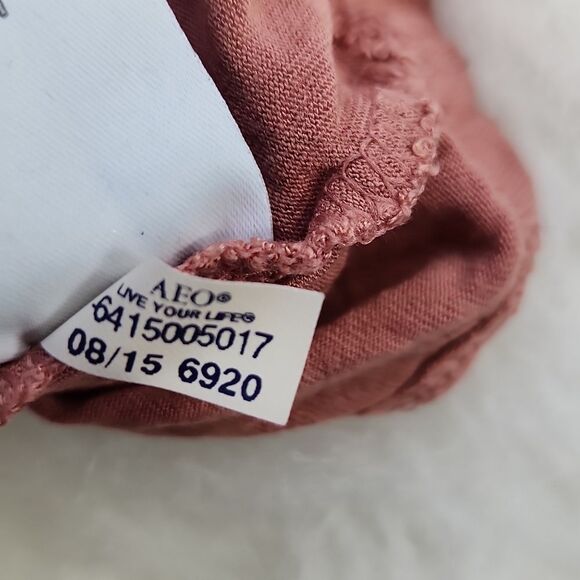 American Eagle -384 Outfitters Tassels Lace Boho Sheer Cami Over Tank Top Size S - Picture 7 of 9